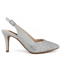 Jones New York Women's Bernie Pointed Toe Slingback Dress Pumps