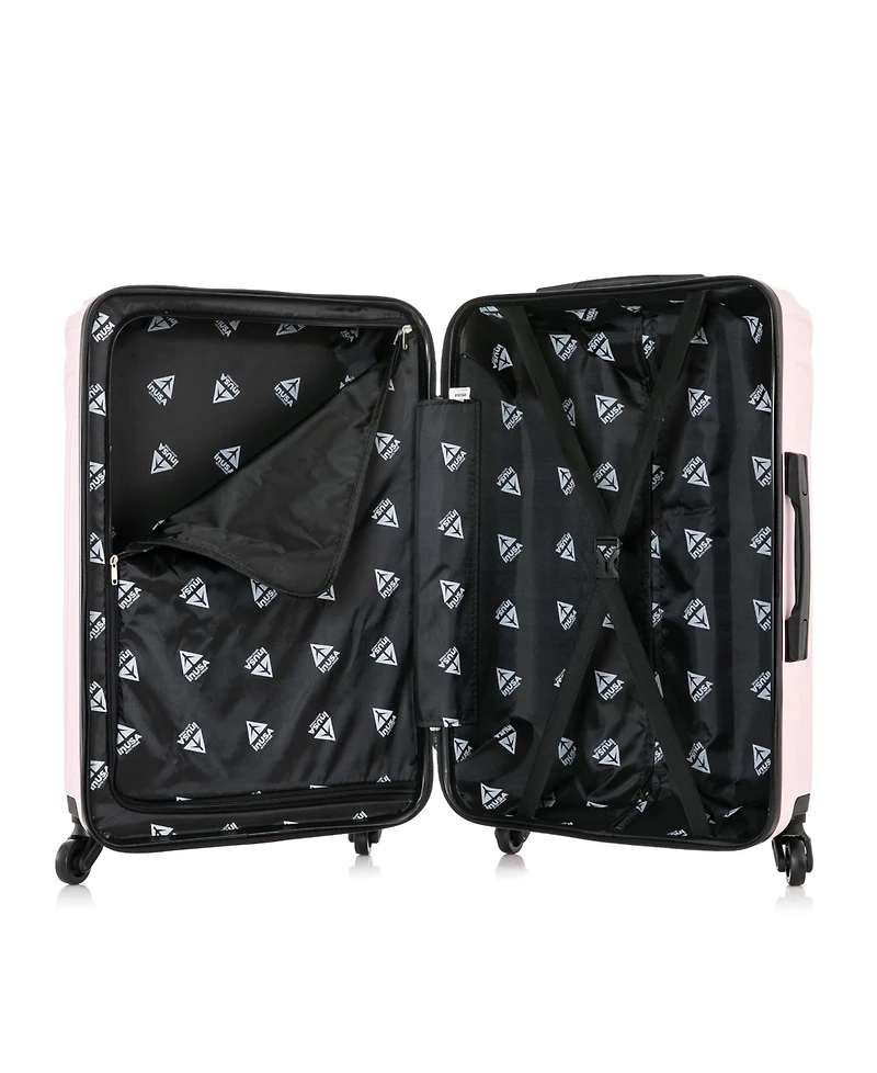 InUSA Vasty Lightweight Hardside Spinner Luggage Set, 3 piece