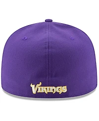 Men's Purple Minnesota Vikings Omaha 59FIFTY Fitted Hat