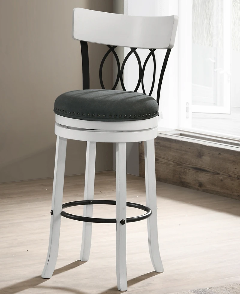 Lilip Nail Head Trim Bar Chair, Set of 2