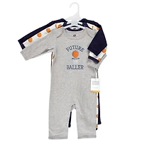 Hudson Baby Boys Three-Piece Bodysuit Collection