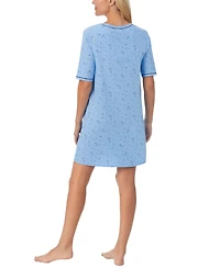 Cuddl Duds Elbow-Length Moisture Wicking Sleep T-Shirt