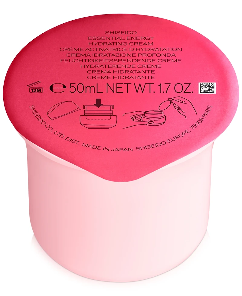 Shiseido Essential Energy Hydrating Cream Refill, 1.7 oz.