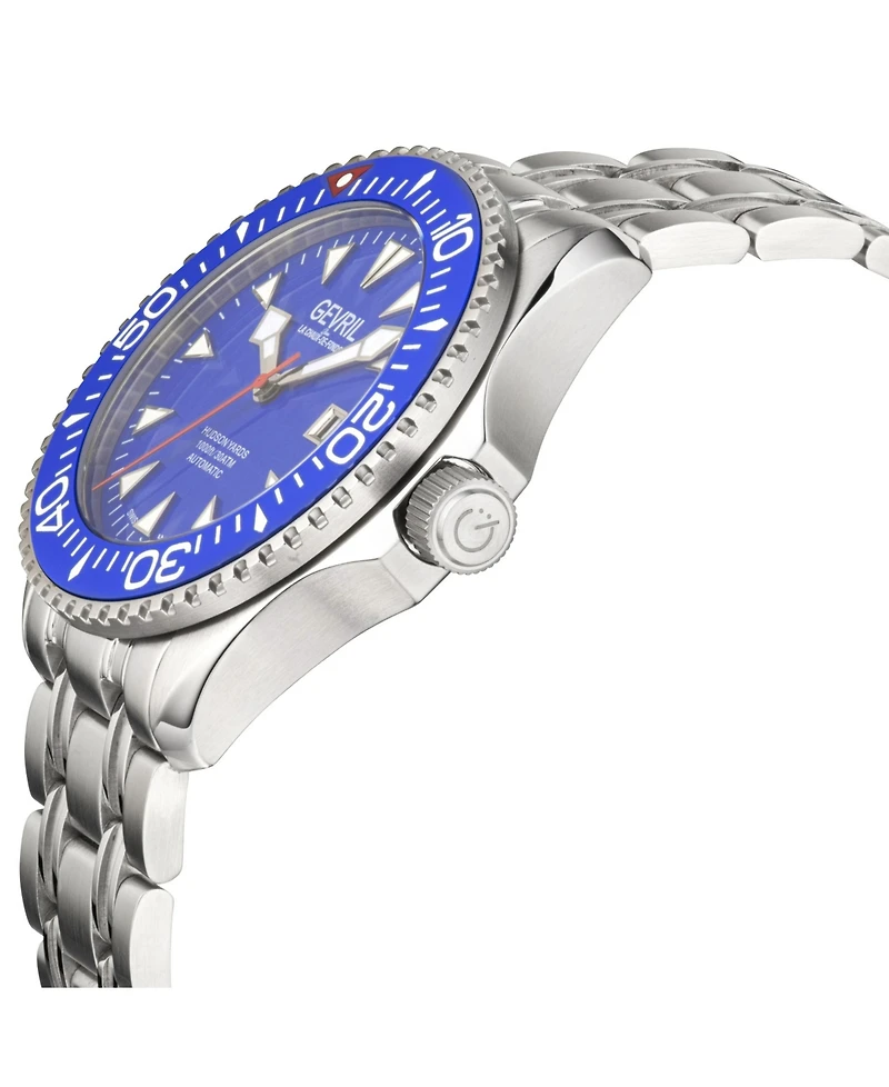 Gevril Men's Hudson Yards Swiss Automatic Bracelet Watch mm