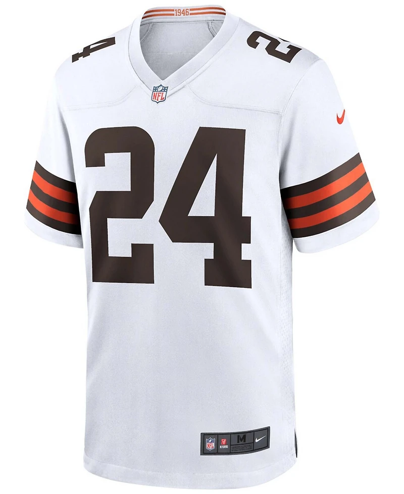 Nike Men's Nick Chubb White Cleveland Browns Game Jersey