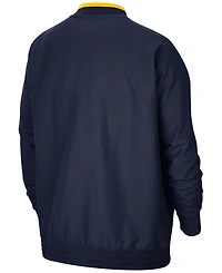 Jordan Men's Michigan Wolverines 2021 Coach Half-Zip Jacket