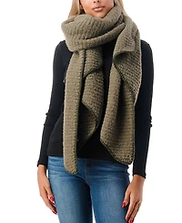 Marcus Adler Women's Ultra Soft Plush Ribbed Scarf