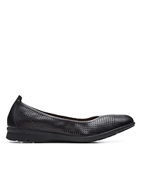 Clarks Women's Collection Jenette Ease Perforated Flats