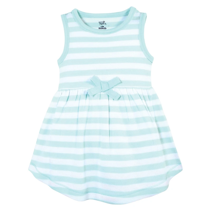Touched by Nature Toddler Girls 2Pk Natural Sleeveless Dresses