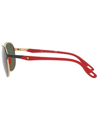 Ray-Ban RB3685M Scuderia Ferrari Collection 58 Unisex Sunglasses