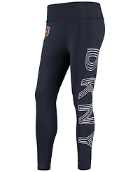 Women's Navy Chicago Bears Sami High Waisted Leggings