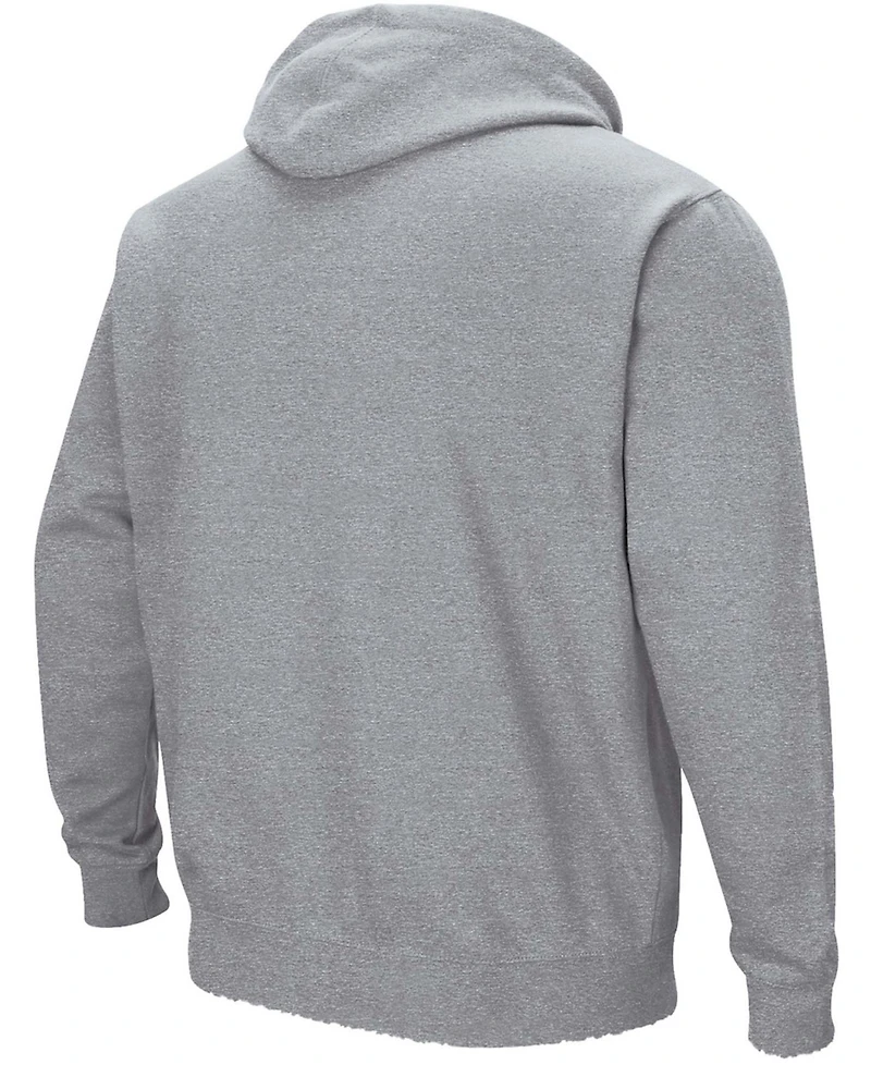 Men's Heathered Gray Penn State Nittany Lions Arch Logo 3.0 Pullover Hoodie