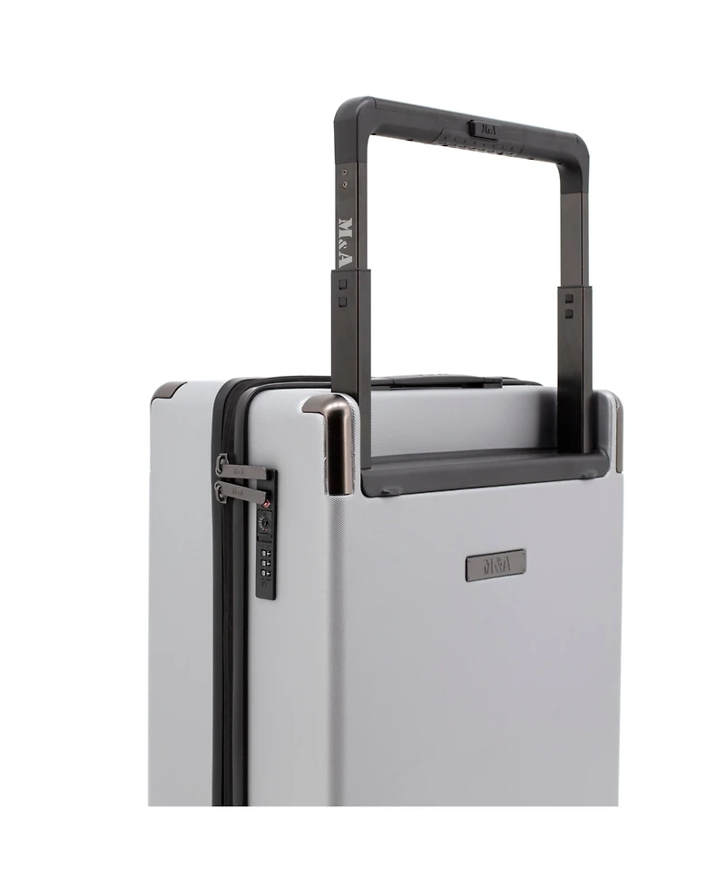 M&A 20" Tsa-Lock Wide Trolley Rolling Carry-On