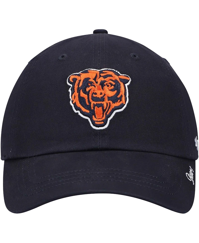 Women's Navy Chicago Bears Miata Clean Up Legacy Adjustable Hat