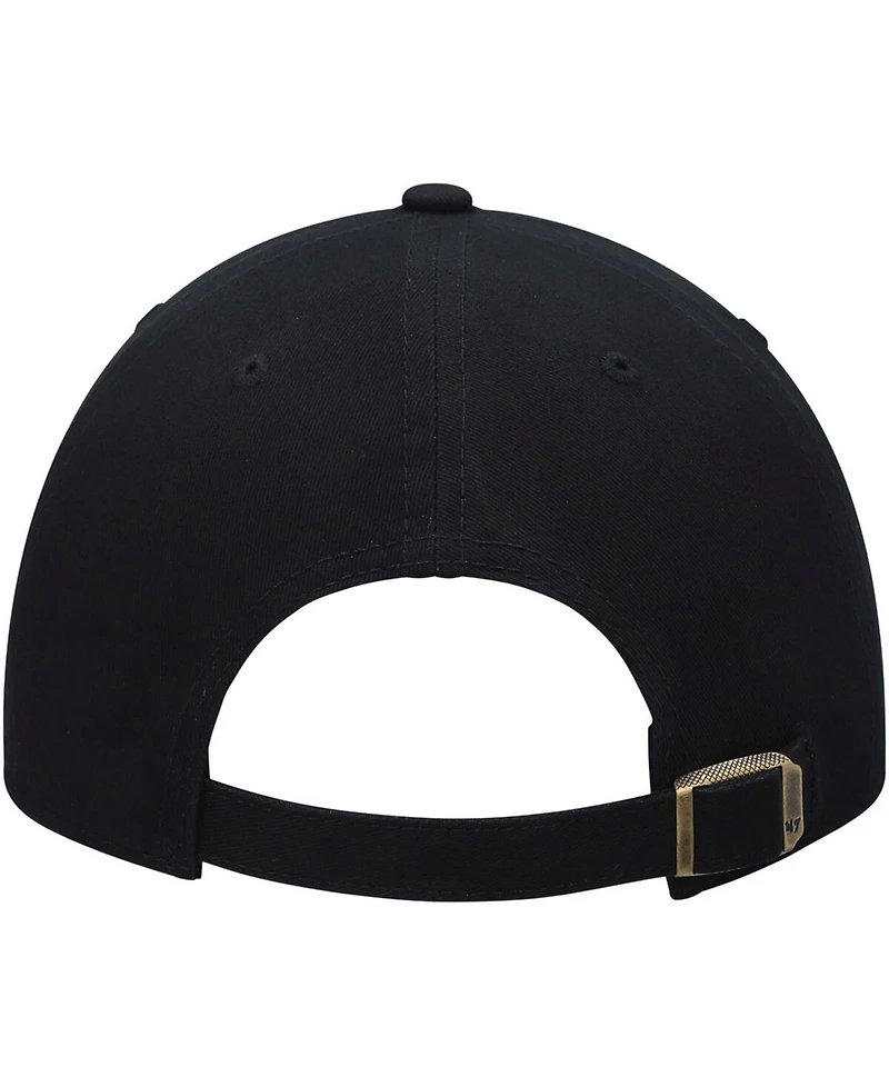Women's Black Colorado Rockies Team Miata Clean Up Adjustable Hat