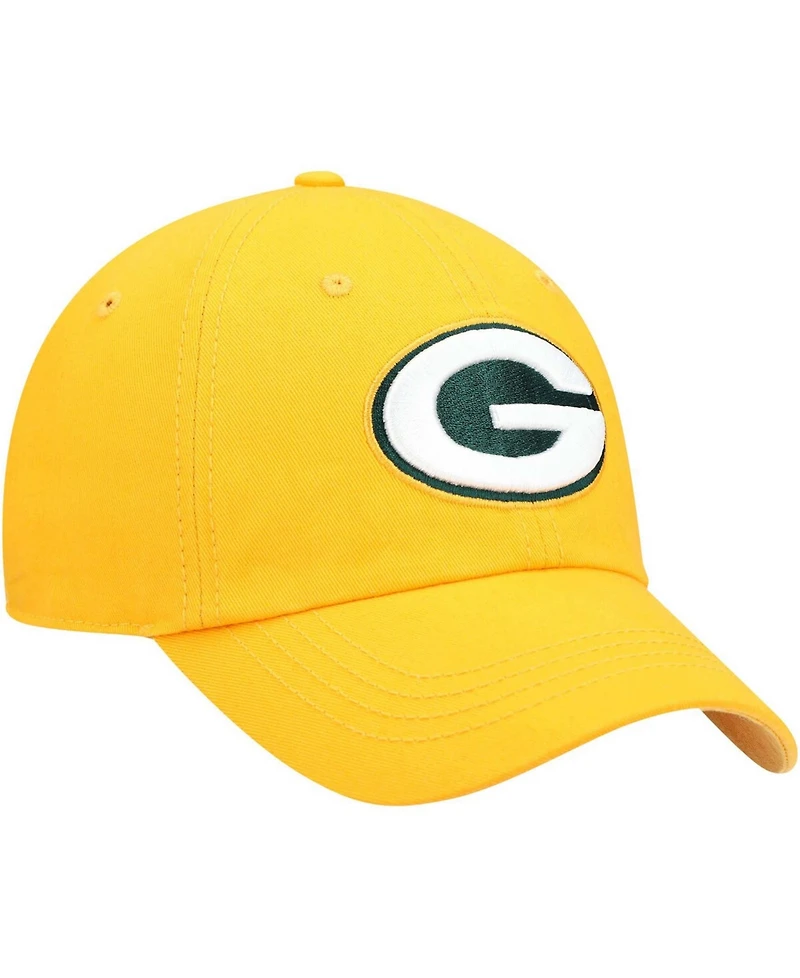Women's Gold-Tone Green Bay Packers Miata Clean Up Secondary Adjustable Hat
