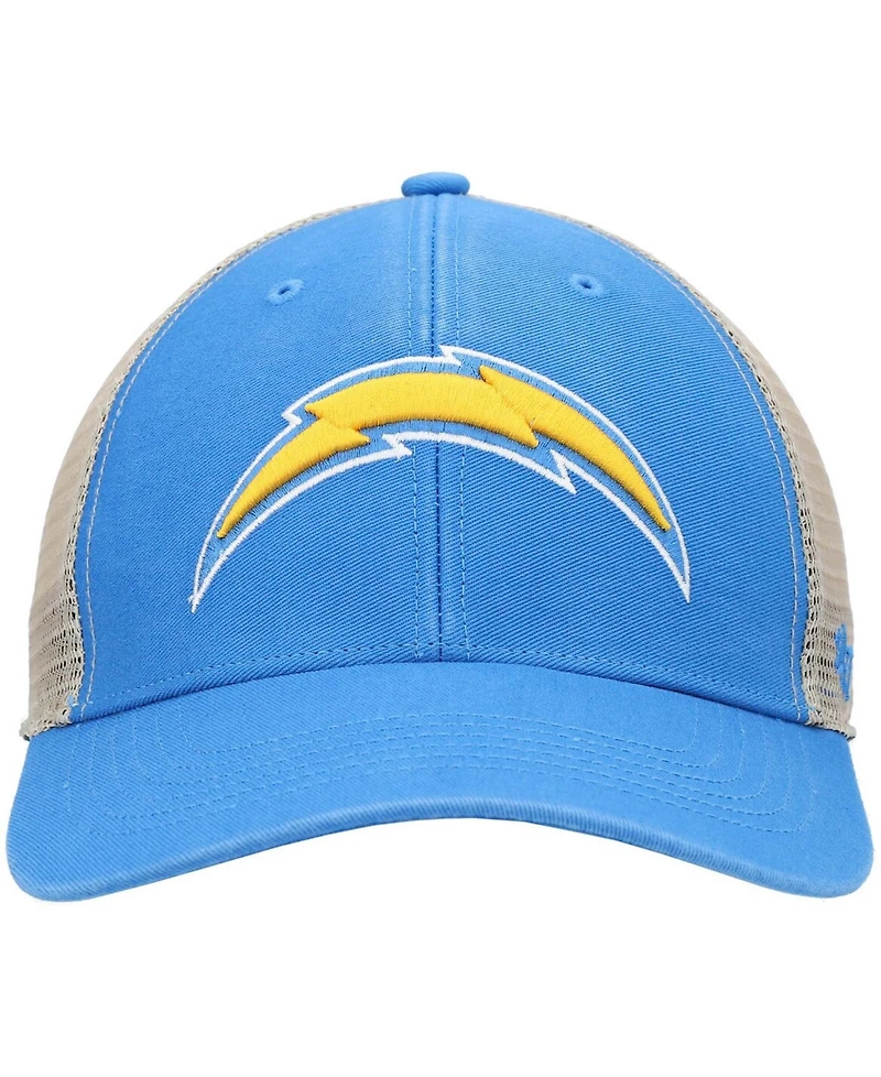 Men's Powder Blue Los Angeles Chargers Flagship Mvp Snapback Hat