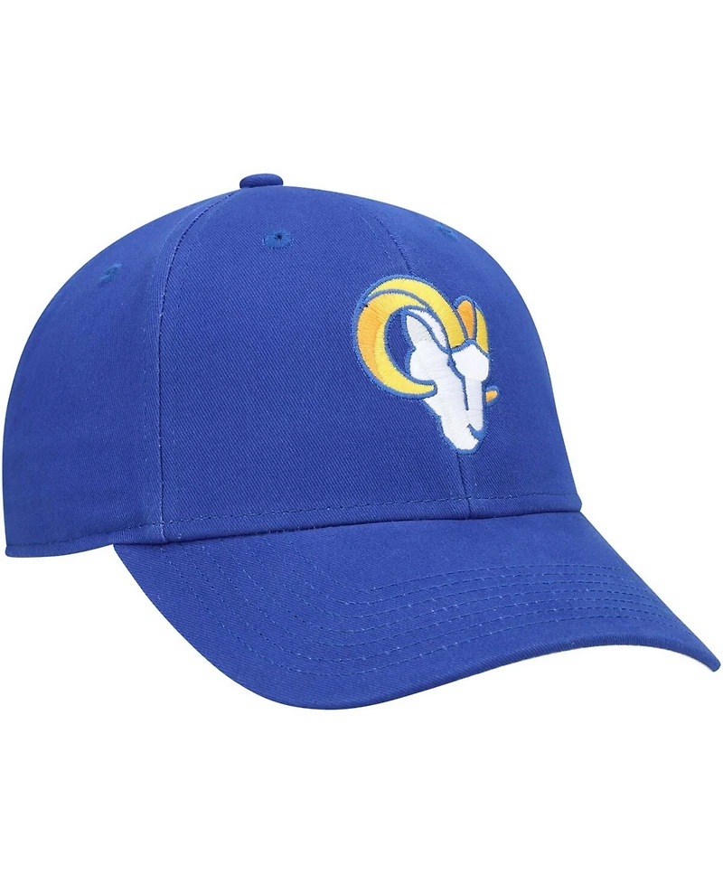 Boys Royal Los Angeles Rams Basic Secondary Mvp Adjustable Hat