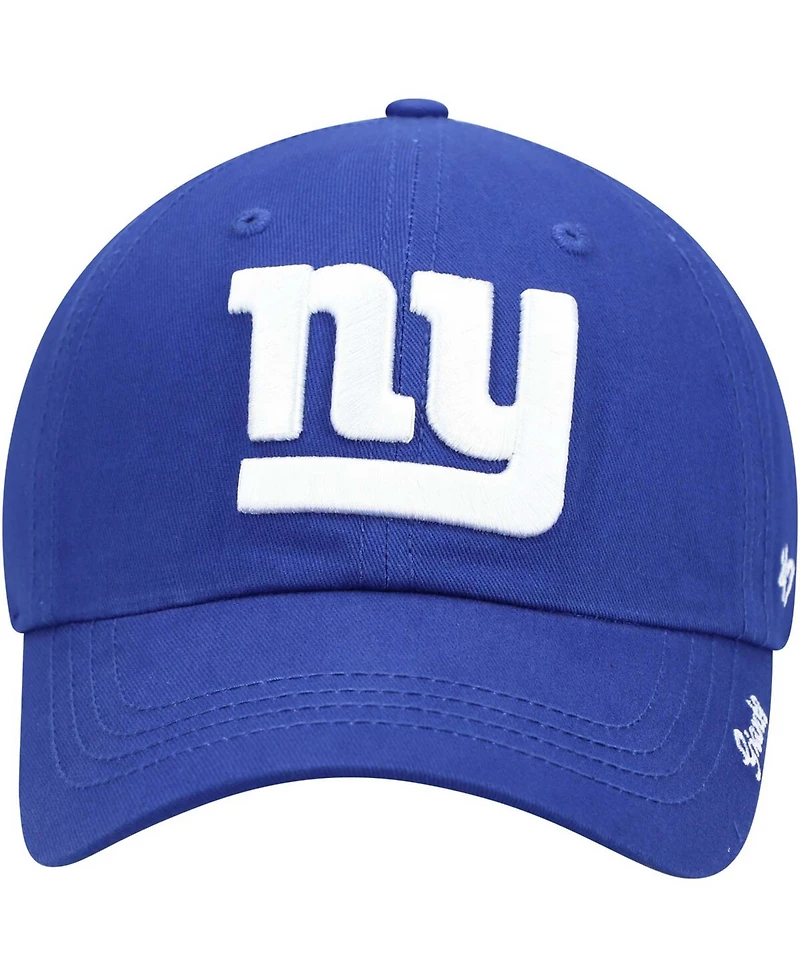 Women's Royal New York Giants Miata Clean Up Primary Adjustable Hat