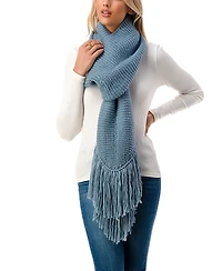 Marcus Adler Women's Ultra Soft Fringe-Trim Winter Scarf