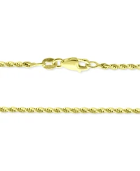 Giani Bernini Rope Link 24" Chain Necklace in 18k Gold-Plated Sterling Silver, Created for Macy's