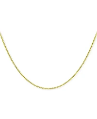 Giani Bernini Box Link 24" Chain Necklace in 18k Gold-Plated Sterling Silver, Created for Macy's