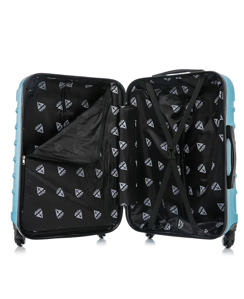 InUSA Endurance Lightweight Hardside Spinner Luggage Set, 3 piece