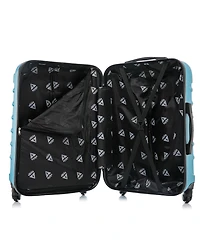 InUSA Endurance Lightweight Hardside Spinner Luggage Set, 3 piece