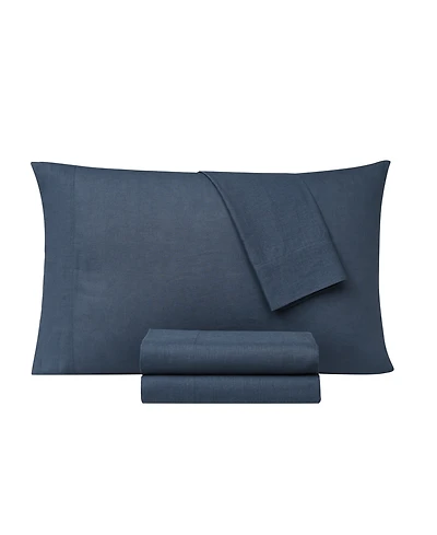 Frye Cotton Linen Blend 4-Pc. Sheet Set
