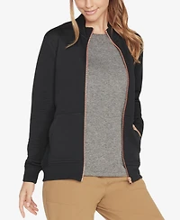 Skechers Women's GoWalk Ribbed Hoodless Jacket