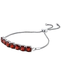 Rhodolite Garnet Bolo Bracelet (2-7/8 ct. t.w.) in Sterling Silver