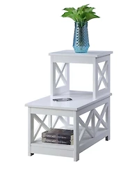 Oxford 2 Step Chairside End Table