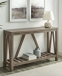 52" Modern Farmhouse Entryway Table