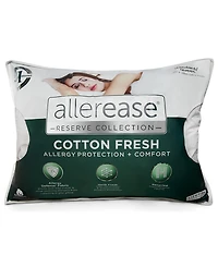 AllerEase Reserve Cotton Fresh Pillow, Standard/Queen