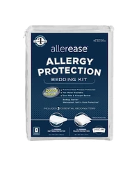 AllerEase The Bedroom Mattress Protector and Pillow Protector 3 Piece Set, King