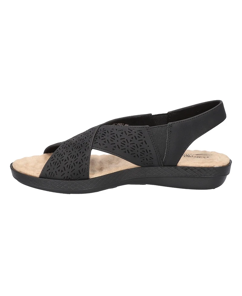 Easy Street Women's Claudia Comfort Wave Sandals