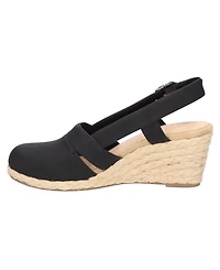 Easy Street Women's Stargaze Espadrille Slingback Wedges