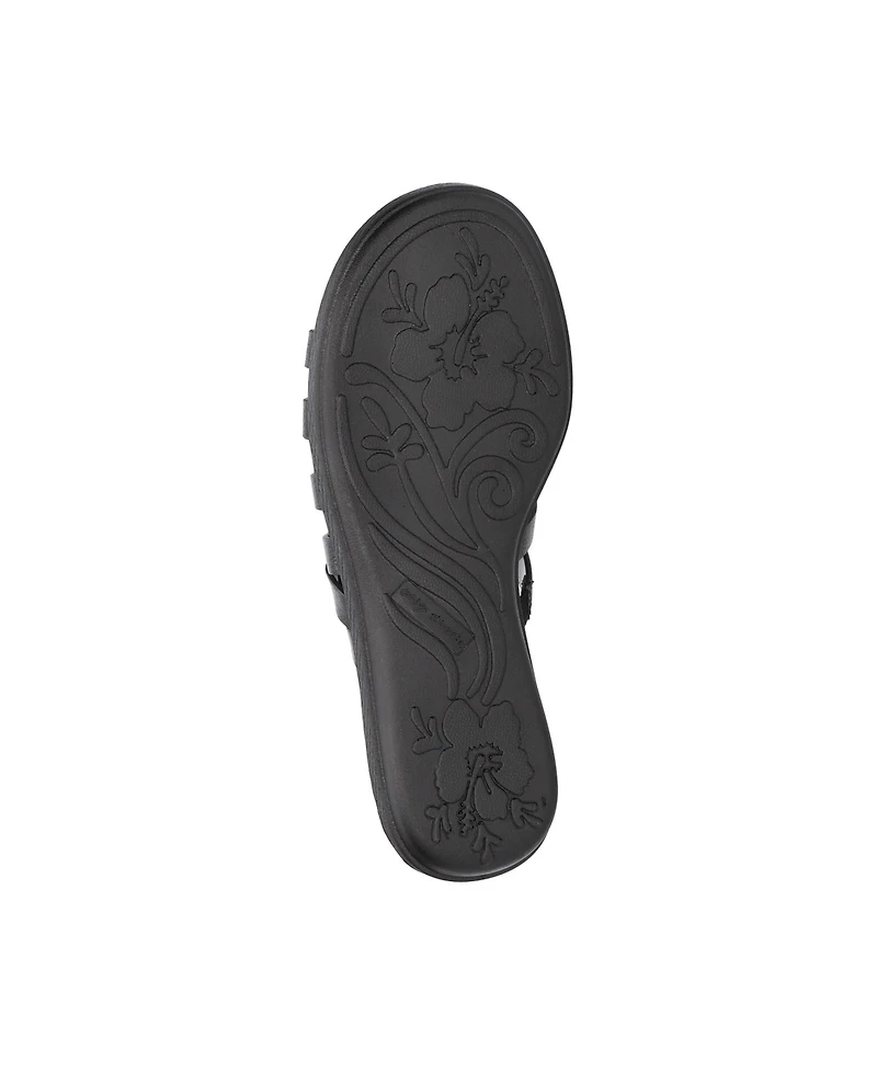Easy Street Women's Comfort Wave Sheri Slide Sandals