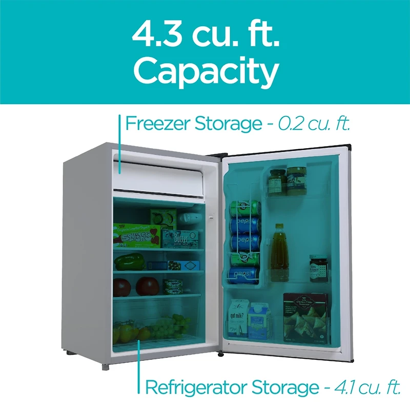 4.3 cu.ft.. Compact Refrigerator - Vcm
