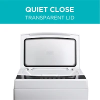 Black+Decker Small Portable Washer, Portable Washer 2.0 Cu. Ft. with 6 Cycles