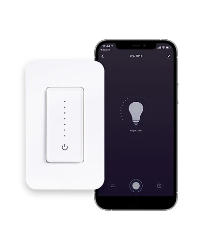 Smart Lighting Touch or Slide Dimmer Switch - Wi-Fi Remote App Control