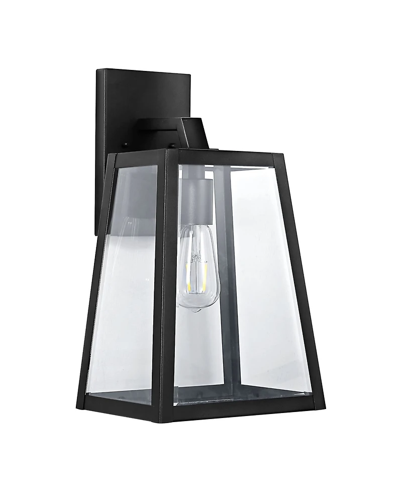 Pasadena Modern Industrial Angled Led Outdoor Lantern