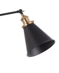 Rover Adjustable Classic Glam Arm Led Wall Sconce, Set of 2