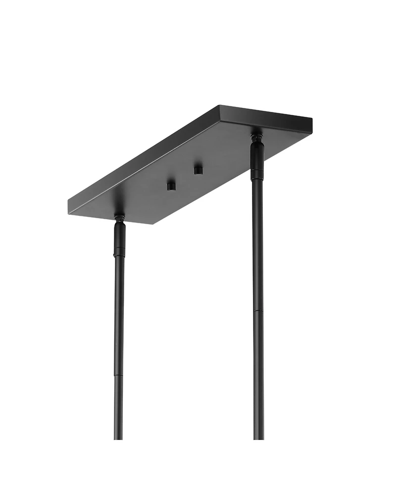 Luca Parisian -Light Modern Glam Iron Globe Linear Led Pendant
