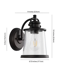 Marais Vintage-Like Rustic Led Outdoor Lantern