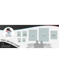 Stupell Industries Grandparents House Rules Canvas Wall Art, 10" x 24"