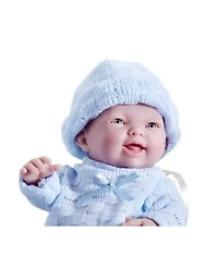 Mini La Newborn 9.5" Real Boy Baby Doll Blue Outfit - Boy