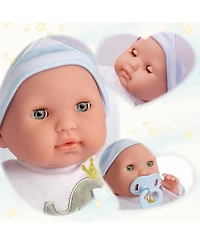 Berenguer Boutique 15" Soft Body Baby Doll Blue Outfit