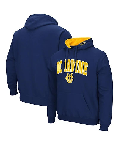 Colosseum Men's Uc Irvine Anteaters Arch and Logo Pullover Hoodie