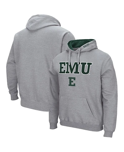 Men's Eastern Michigan Eagles Arch and Logo Pullover Hoodie